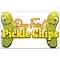 Signmission Pickle Chips 2 Banner Concession Stand Food Truck Single Sided B-Pickle Chips 219 - alternate 1